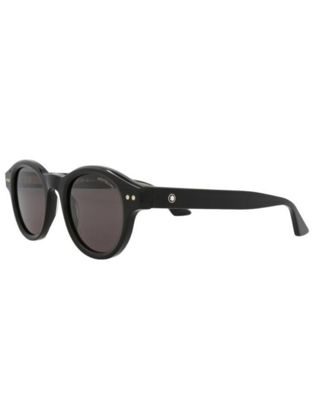New Montblanc Mens Round/Oval Black Black Grey Fashion Designer Sunglasses